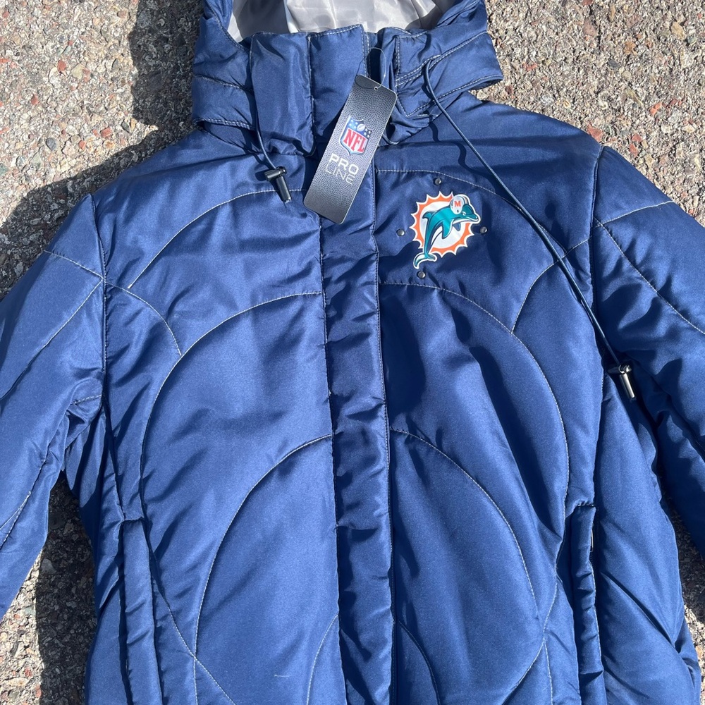 Women’s hooded Miami Dolphins Jacket